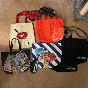 Lancôme totes & Makeup bags